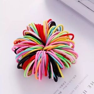 Children Elastic Hair Bands Ponytail Holder